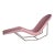 1960s Fibrella Lounge Chair by Le Barron, Powder Pink, Attributed For Sale