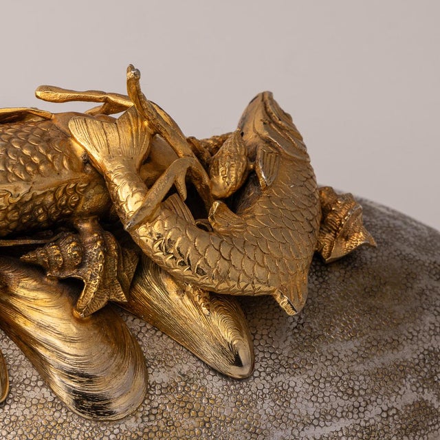 Vintage Italian Silver Plated Serving Platter by Franco Lapini, 1970 For Sale - Image 12 of 18