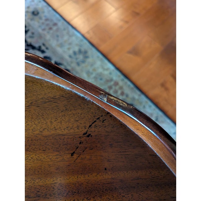 Wood Baker Furniture Milling Road Round Side Table For Sale - Image 7 of 7