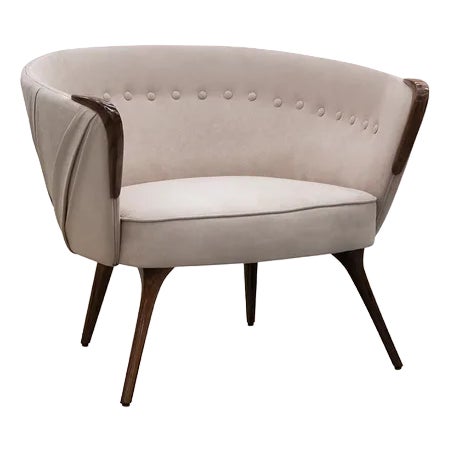 Takeami Armchair by Alma De Luce For Sale