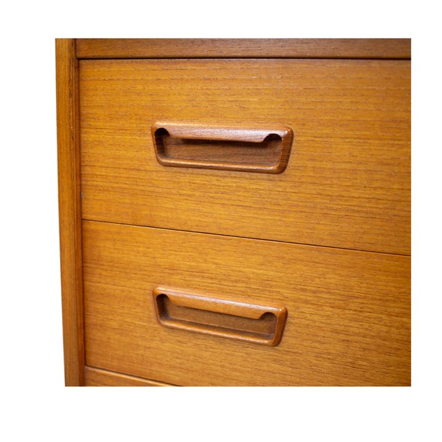 1960s Danish Teak Bureau by Arne Wahl Iversen for Vinde Mobelfabrik, 1960s For Sale - Image 5 of 6