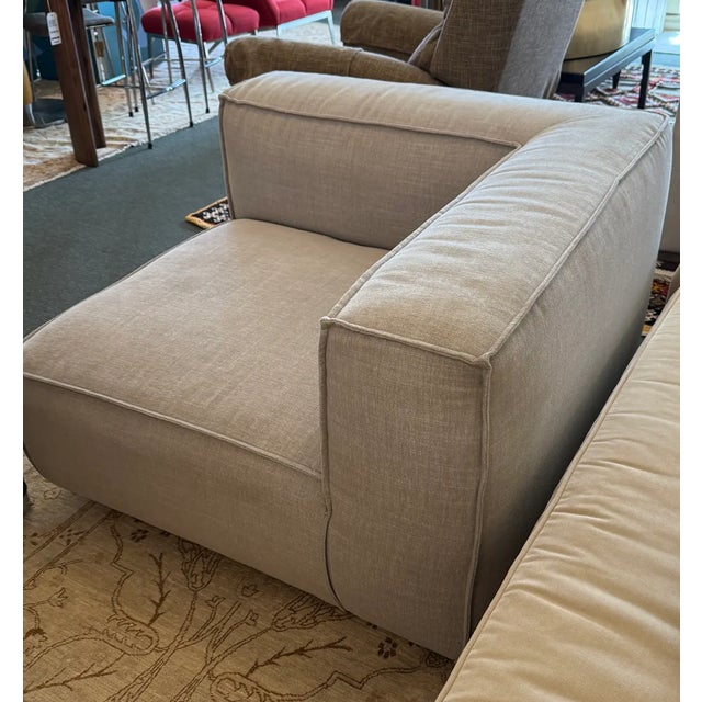 Arhaus Motion Collection Coburn Sofa, Nomad Stone For Sale - Image 10 of 12