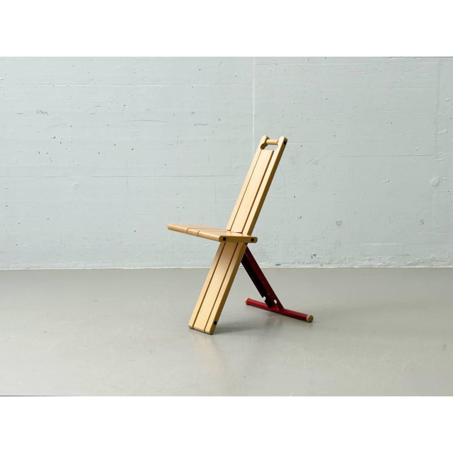 Grasshopper Folding Chair by Torstein Nilsen for Møremøbler, Norway, 1982 For Sale - Image 16 of 16