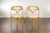 Biedermeier 19th Century Chairs with Ebonized Accents and New Upholstery, a Pair For Sale In Atlanta - Image 6 of 12