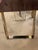 Late 20th Century Mid Century Modern Polished Brass Bench With Chocolate Brown Velvet Seat For Sale - Image 5 of 9