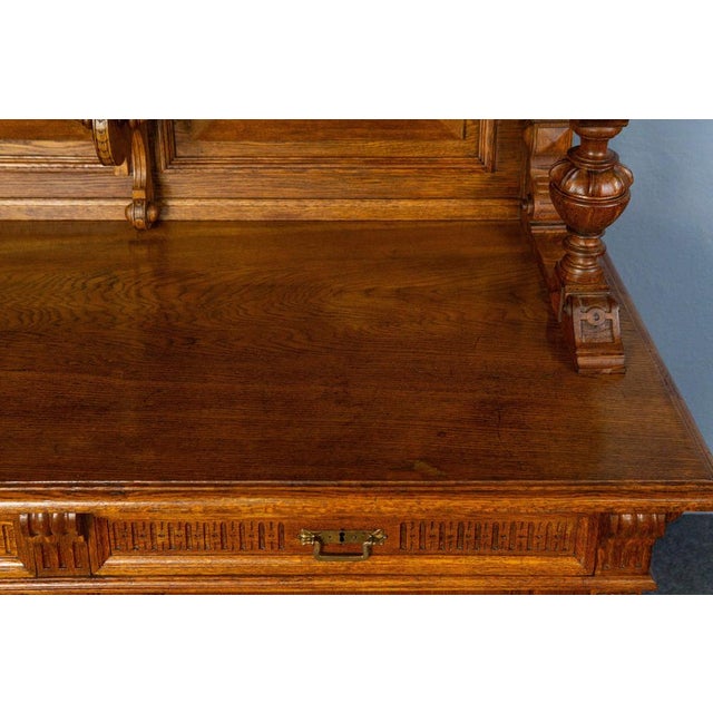 Antique Wooden Buffet Cupboard For Sale - Image 18 of 18