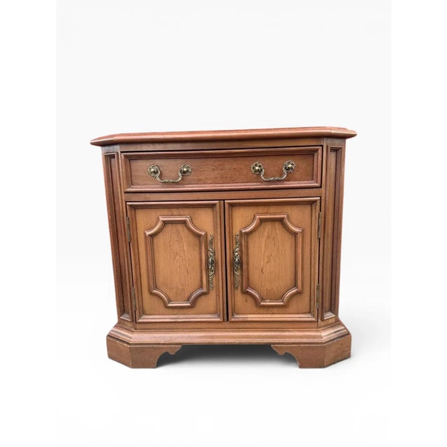 Century Furniture 1990s Century Furniture Cardella Collection Nightstands - A Pair For Sale - Image 4 of 13