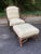 1980s Vintage McGuire Rattan Lounge Chair and Ottoman With New Upholstery For Sale - Image 5 of 11