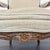 Louis XV Style Carved Wood Velvet Fauteuil Armchair For Sale - Image 10 of 11