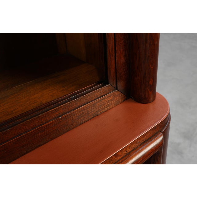 Large Art Deco Apothecary Cabinet attributed to De Coene, Belgium, 1920s For Sale - Image 15 of 16