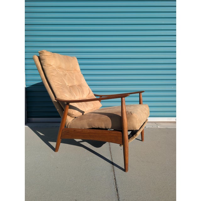 Mid-Century Modern Reclining Lounge Chair Attributed to Milo Baughman for Thayer Coggin, C1960s For Sale In Los Angeles - Image 6 of 16