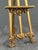 Large Carved and Gilded Wooden Easel For Sale - Image 4 of 9