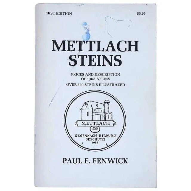 1970s Vintage Mettlach Steins by Paul E. Fenwick First Edition Book For Sale - Image 5 of 5
