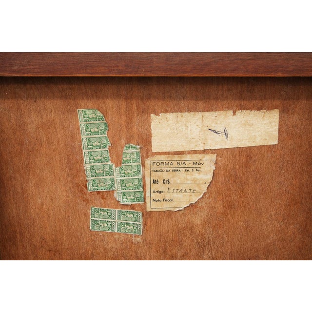 1960s Brazilian Modern Floating Bar / Sideboard in Hardwood by Carlo Hauner, 1950s For Sale - Image 5 of 13