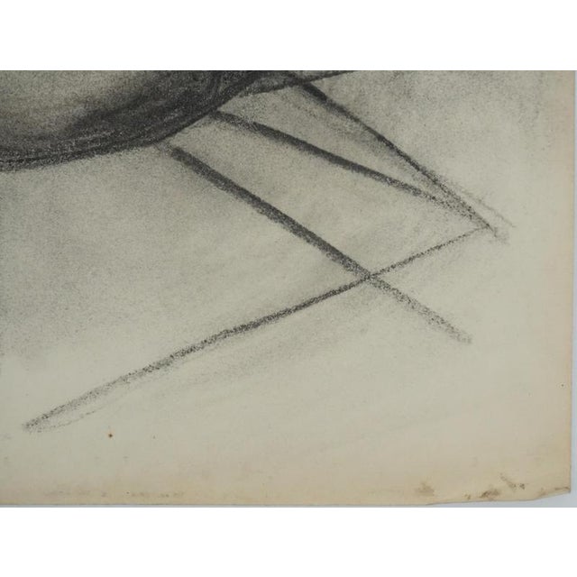 Marcel Mouly, Nude Study, Charcoal For Sale - Image 5 of 8