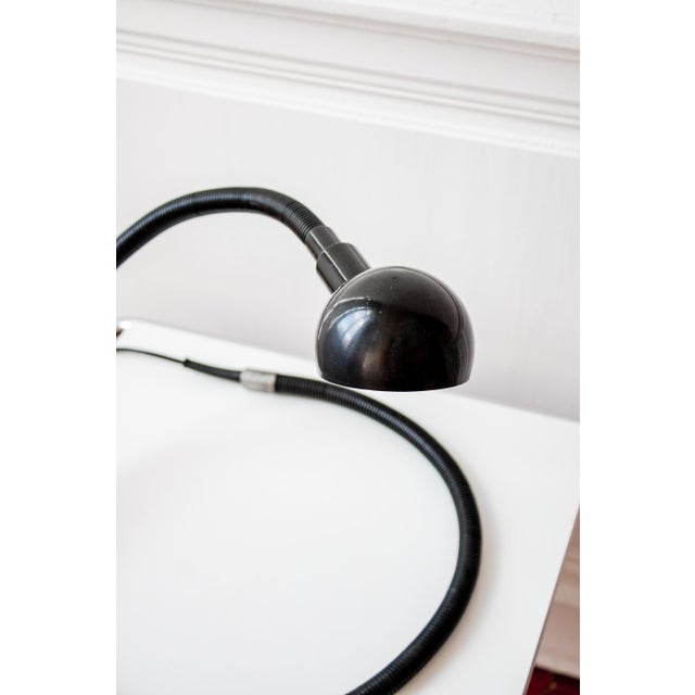 Large Black Hebi Lamp by Isao Hosoe for Valenti, 1970s For Sale - Image 14 of 16