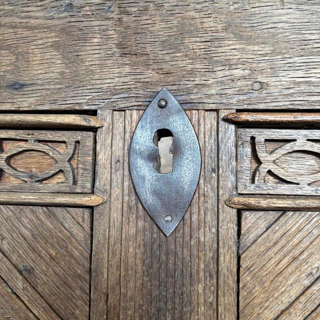 Antique Oak Chest, Germany, 1800s For Sale - Image 14 of 18