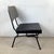 Paul McCobb Mid-Century Modern Slipper Chair, Black Tubular Steel Frame For Sale - Image 4 of 12