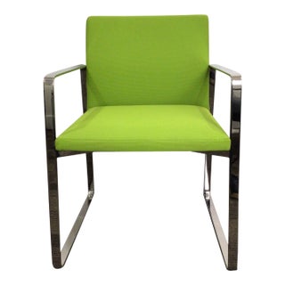 Contemporary Bernhardt Celon Style Armchair For Sale
