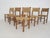 Vintage French Papercord Dining Chairs, 1950s, Set of 6 For Sale - Image 6 of 6