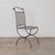 Black 1940s French Iron Dining Chairs, Set of 4 For Sale - Image 8 of 16