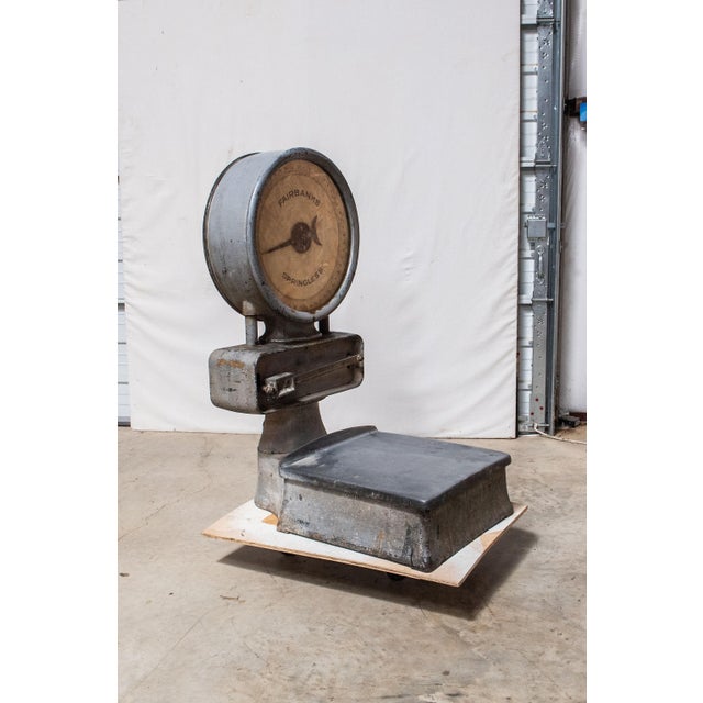Antique Fairbanks Springless Scale For Sale - Image 6 of 11