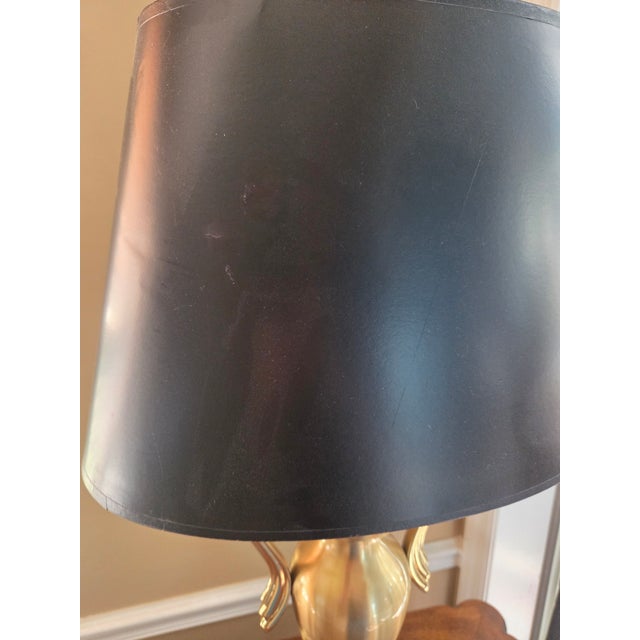 Vintage Brass Trophy Urn Lamp For Sale - Image 14 of 16