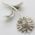 Silver Vintage Italian Handmade Genuine Silver Daisy Flower Dollhouse Figurine, 1970s For Sale - Image 8 of 13