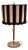 Mid-Century German Table Lamp with Metal Base, Teak Rod and Fabric Shade, 1960s For Sale