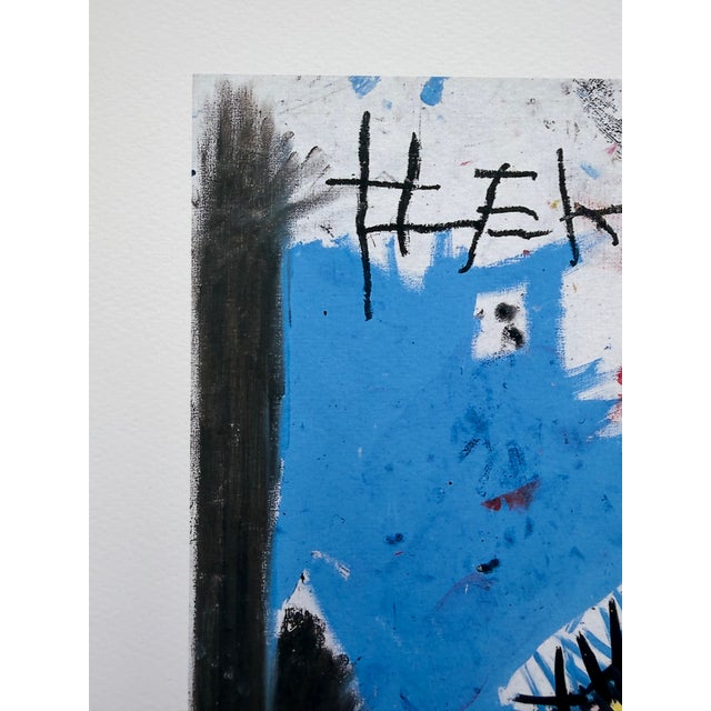 Jean Michel Basquiat (1960-1988), Untitled (Skull), 1981, Copyright Estate of Jean Michel Basquiat, Licensed by Artestar New York, Printed in the Uk For Sale - Image 10 of 11