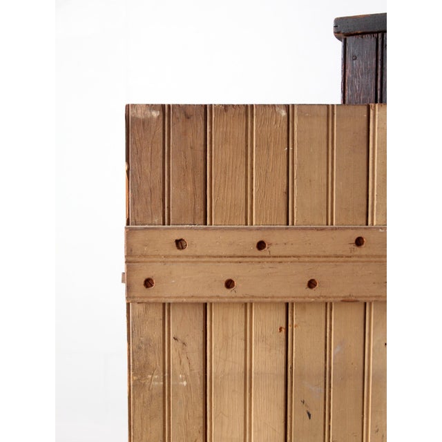 Antique Primitive Cabinet Cupboard For Sale - Image 6 of 18