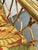 Wood Vintage Floral Bentwood and Rattan Loveseat For Sale - Image 7 of 7