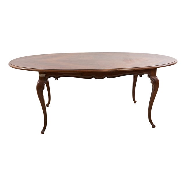 Oval Table in Wood, 1900s For Sale