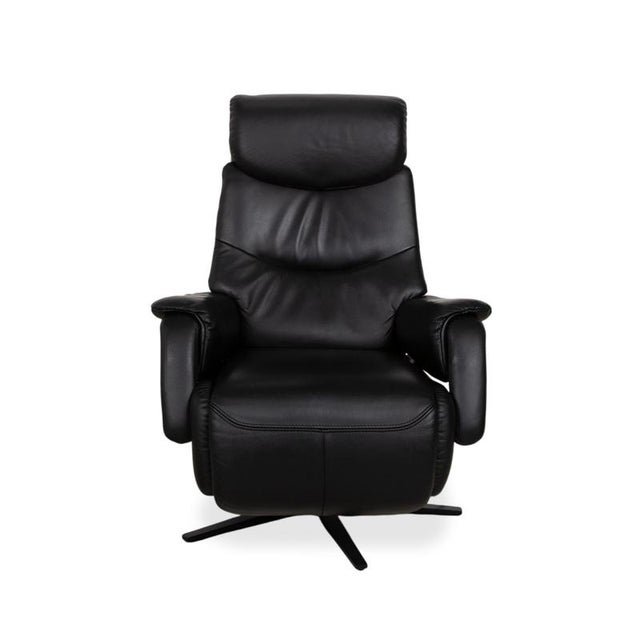 Mondo Multimaxx Relaks Leather Armchair Black Electric Function For Sale - Image 17 of 18