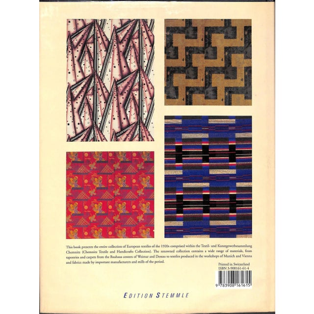 Traditional "European Textile Design of the 1920s" 1999 Metz, Mossinger, & Poser For Sale - Image 3 of 12