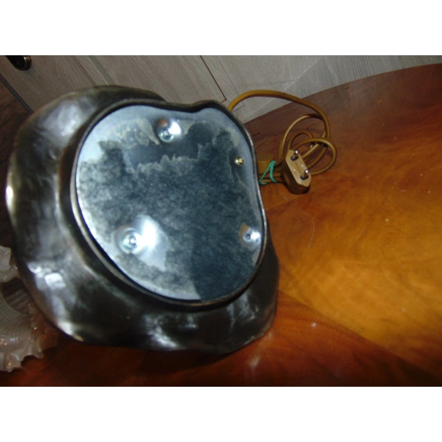 Mid-Century Brass Table Lamp For Sale - Image 6 of 8