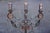 Spanish Revival 1920s Spanish Revival Wrought Iron Candelabra Floor Lamp For Sale - Image 3 of 8