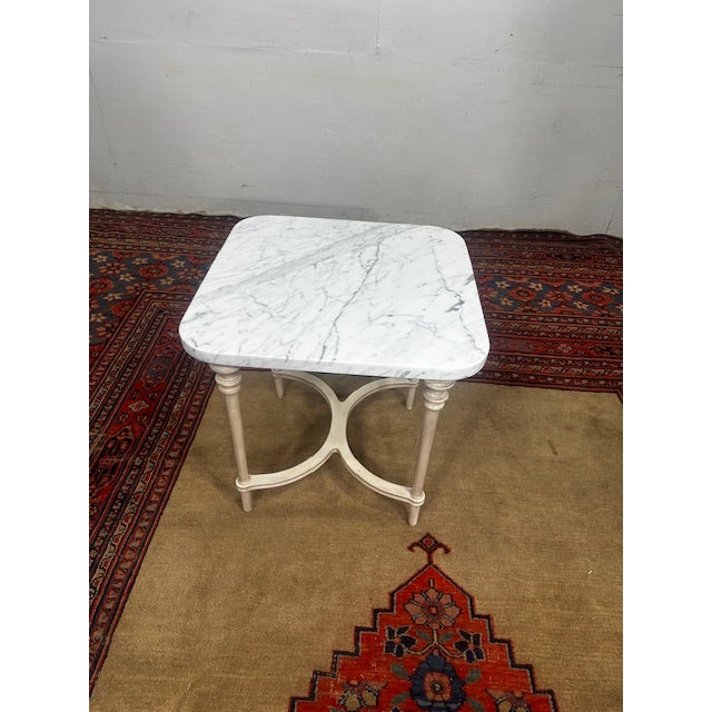 Enhance your home with a side table that’s as luxurious as it is versatile. The Tourne Marble Top Side Table from...