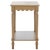 Wood Heaven Scalloped Accent Table in Desert Brown For Sale - Image 7 of 8