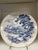 English Wedgwood Queensware "Countryside" Blue Transferware Bread & Butter Plate For Sale - Image 3 of 5