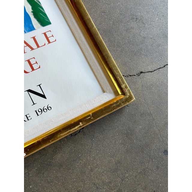 Vintage Exhibition Poster Sixieme Biennale De Peinture For Sale In Los Angeles - Image 6 of 12