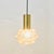 Mid-Century Modern Amber Bubble Glass Pendant by Helena Tynell for Limburg, 1960s For Sale - Image 4 of 10