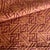 2020s Fortuny Hand Crafted Simboli Cinnamon and Copper Cotton Fabric- 2 Yards For Sale - Image 5 of 6