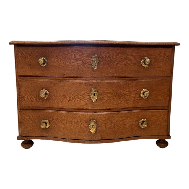 18th Century Alsace Oak Chest or Commode For Sale