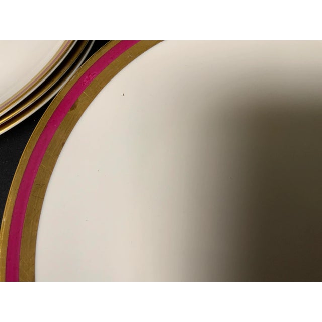 Mid 20th Century 20th Century Porcelain Dinner Plates Set of 12 For Sale - Image 5 of 7