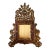 Petite Antique Spanish Colonial Giltwood Mirror For Sale