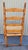 Wood 18Thc Pine Ladder Back Chair W/ Leather Seat Cushion For Sale - Image 7 of 8