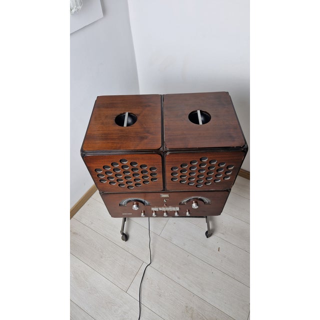 Brown Model RR126 Radio by Achille and Pier Giacomo Castiglioni for Brionvega, 1980s For Sale - Image 10 of 11