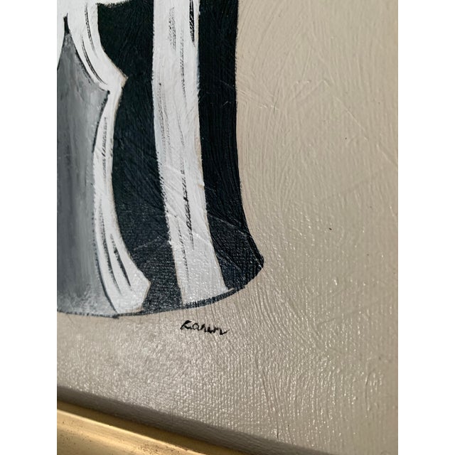 Contemporary Impressionist Style Circus Tent Painting, Framed For Sale - Image 4 of 7