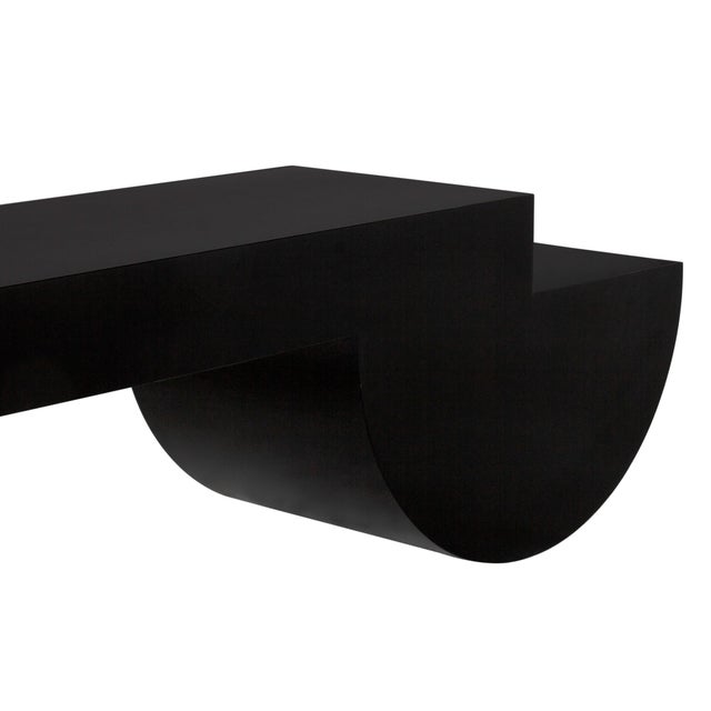 Noir Leeroy Coffee Table / Bench For Sale - Image 4 of 6